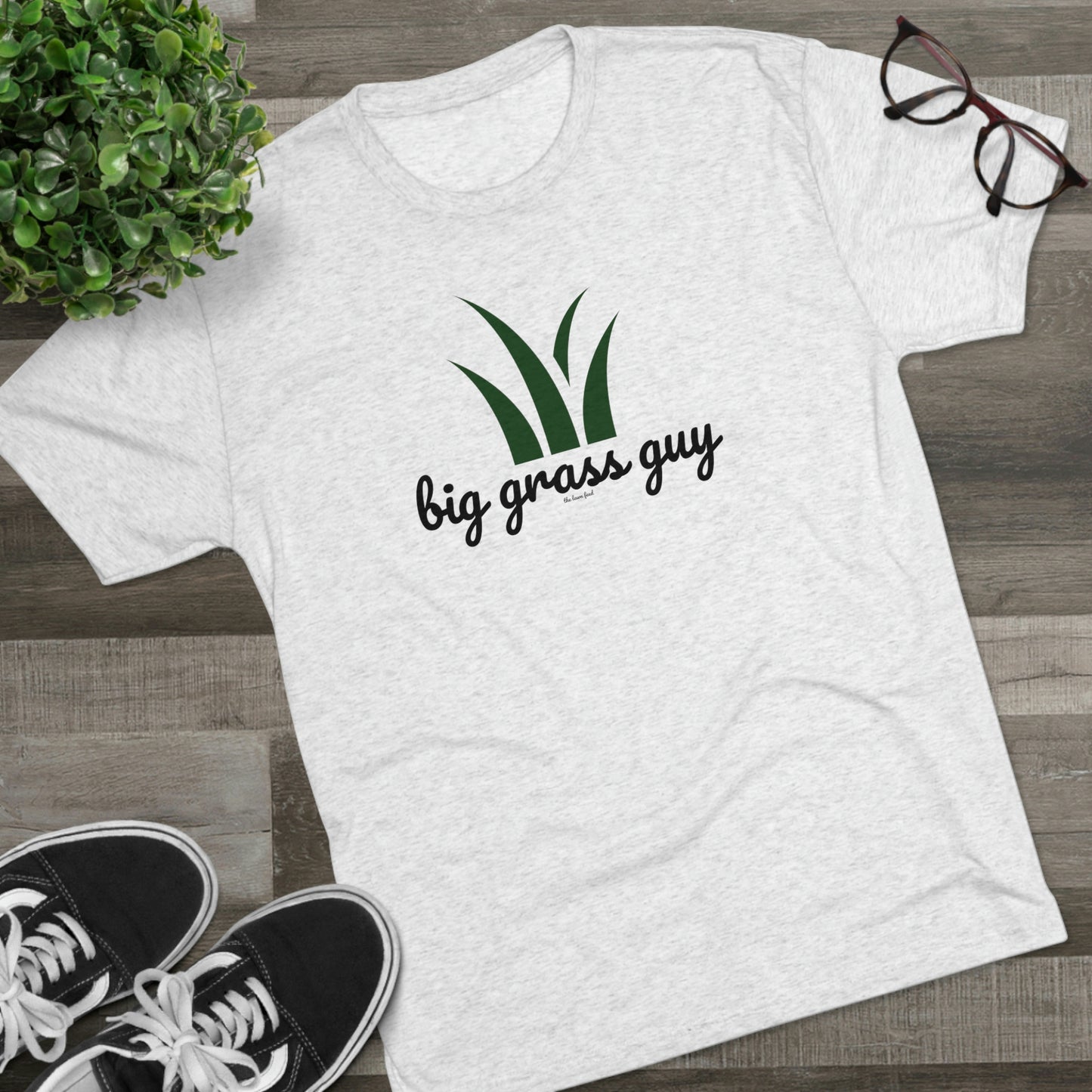 Big Grass Guy Shirt (White)