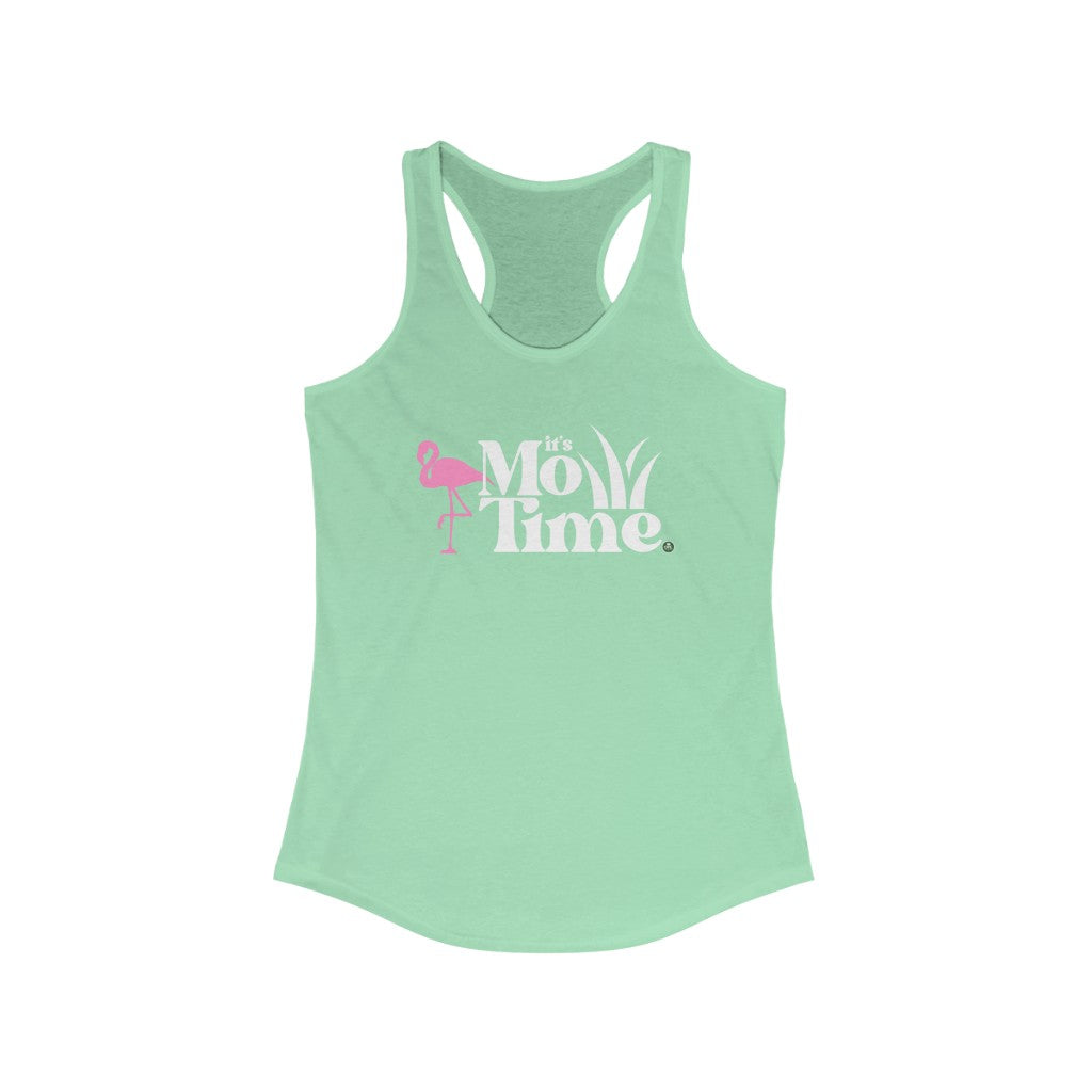 Its Mow Time Girls Tank Top